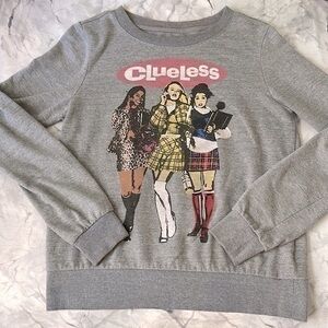 Clueless Crewneck Pullover Sweatshirt M